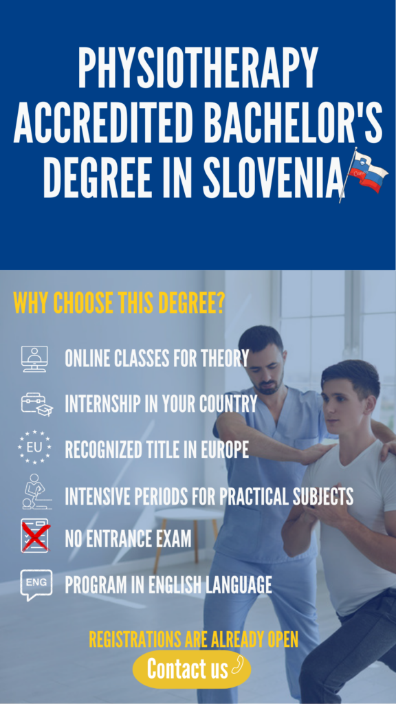 Alma Mater Europaea - Physiotherapy Degree Poster